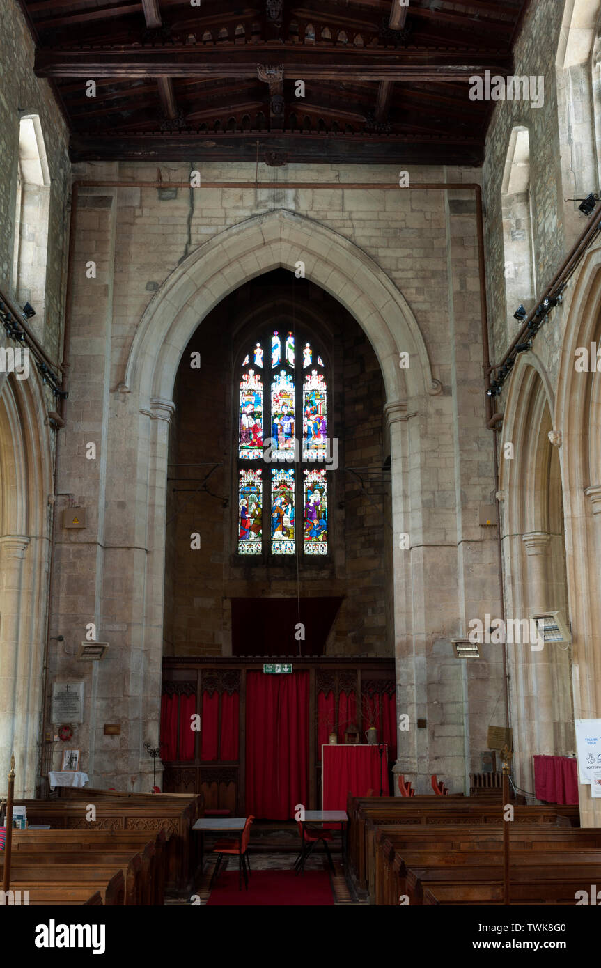 St. Peter`s Church, Church Langton, Leicestershire, England, UK Stock